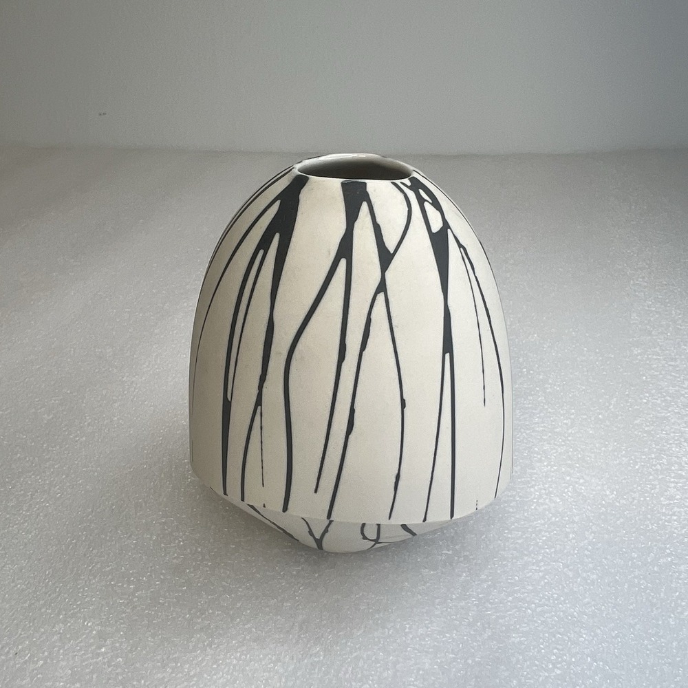 Paint Splatter Bud Vase By Bean And Bailey Ceramics Anthropologie